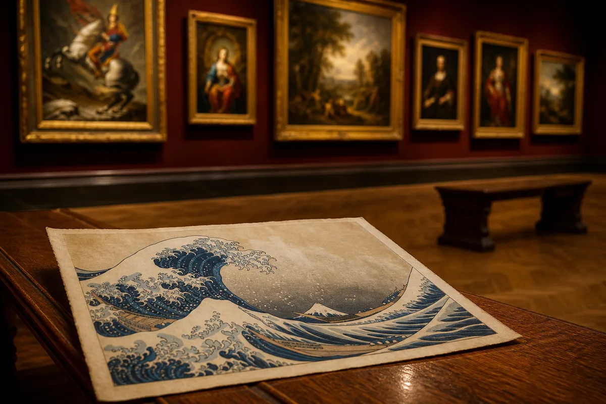 Hokusai, le fou de dessin et la vague qui a traversé l'Europe